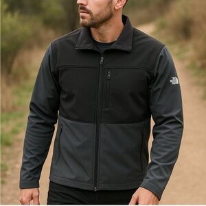 The North Face Castle Soft Shell Men's Performance Jacket in Black